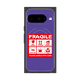 プレミアムスクエアケース with Pixelsnap［ FRAGILE Sticker - Purple ］