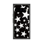 プレミアムスクエアケース with Pixelsnap［ Stars - Black ］
