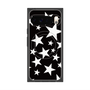 プレミアムスクエアケース with Pixelsnap［ Stars - Black ］