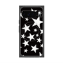 プレミアムスクエアケース with Pixelsnap［ Stars - Black ］