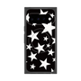 プレミアムスクエアケース with Pixelsnap［ Stars - Black ］