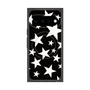 プレミアムスクエアケース with Pixelsnap［ Stars - Black ］