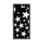 プレミアムスクエアケース with Pixelsnap［ Stars - Black ］