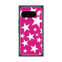 プレミアムスクエアケース with Pixelsnap［ Stars - Pink ］