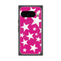 プレミアムスクエアケース with Pixelsnap［ Stars - Pink ］