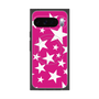 プレミアムスクエアケース with Pixelsnap［ Stars - Pink ］