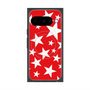 プレミアムスクエアケース with Pixelsnap［ Stars - Red ］
