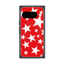 プレミアムスクエアケース with Pixelsnap［ Stars - Red ］
