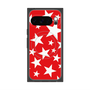プレミアムスクエアケース with Pixelsnap［ Stars - Red ］