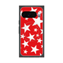 プレミアムスクエアケース with Pixelsnap［ Stars - Red ］