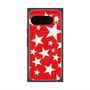 プレミアムスクエアケース with Pixelsnap［ Stars - Red ］