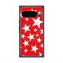 プレミアムスクエアケース with Pixelsnap［ Stars - Red ］