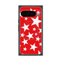 プレミアムスクエアケース with Pixelsnap［ Stars - Red ］