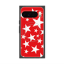 プレミアムスクエアケース with Pixelsnap［ Stars - Red ］