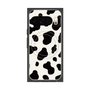 プレミアムスクエアケース with Pixelsnap［ Cow - White ］