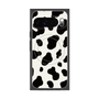 プレミアムスクエアケース with Pixelsnap［ Cow - White ］