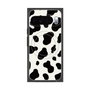 プレミアムスクエアケース with Pixelsnap［ Cow - White ］