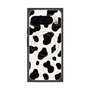 プレミアムスクエアケース with Pixelsnap［ Cow - White ］