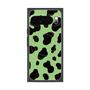 プレミアムスクエアケース with Pixelsnap［ Cow - Green ］