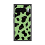 プレミアムスクエアケース with Pixelsnap［ Cow - Green ］