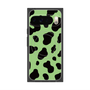 プレミアムスクエアケース with Pixelsnap［ Cow - Green ］
