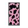 プレミアムスクエアケース with Pixelsnap［ Cow - Pink ］