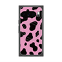 プレミアムスクエアケース with Pixelsnap［ Cow - Pink ］