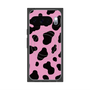 プレミアムスクエアケース with Pixelsnap［ Cow - Pink ］