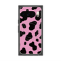 プレミアムスクエアケース with Pixelsnap［ Cow - Pink ］