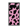 プレミアムスクエアケース with Pixelsnap［ Cow - Pink ］