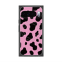 プレミアムスクエアケース with Pixelsnap［ Cow - Pink ］