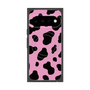 プレミアムスクエアケース with Pixelsnap［ Cow - Pink ］