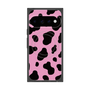 プレミアムスクエアケース with Pixelsnap［ Cow - Pink ］