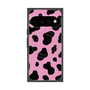 プレミアムスクエアケース with Pixelsnap［ Cow - Pink ］