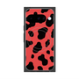 プレミアムスクエアケース with Pixelsnap［ Cow - Red ］