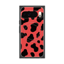 プレミアムスクエアケース with Pixelsnap［ Cow - Red ］