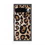 プレミアムスクエアケース with Pixelsnap［ Leopard - Yellow ］
