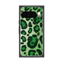 プレミアムスクエアケース with Pixelsnap［ Leopard - Green ］
