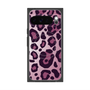 プレミアムスクエアケース with Pixelsnap［ Leopard - Pink ］
