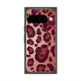 プレミアムスクエアケース with Pixelsnap［ Leopard - Red ］
