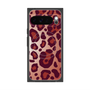 プレミアムスクエアケース with Pixelsnap［ Leopard - Red ］