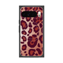 プレミアムスクエアケース with Pixelsnap［ Leopard - Red ］