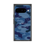 プレミアムスクエアケース with Pixelsnap［ Camouflage - Blue ］