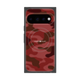 プレミアムスクエアケース with Pixelsnap［ Camouflage - Red ］