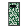 プレミアムスクエアケース with Pixelsnap［ 唐草模様 - Green ］