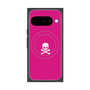 プレミアムスクエアケース with Pixelsnap［ スカル - Pink ］