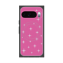 プレミアムスクエアケース with Pixelsnap［ Glitter - Pink ］