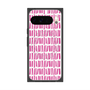 プレミアムスクエアケース with Pixelsnap［ Nordic - Pink ］