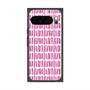 プレミアムスクエアケース with Pixelsnap［ Nordic - Pink ］