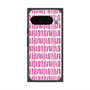 プレミアムスクエアケース with Pixelsnap［ Nordic - Pink ］